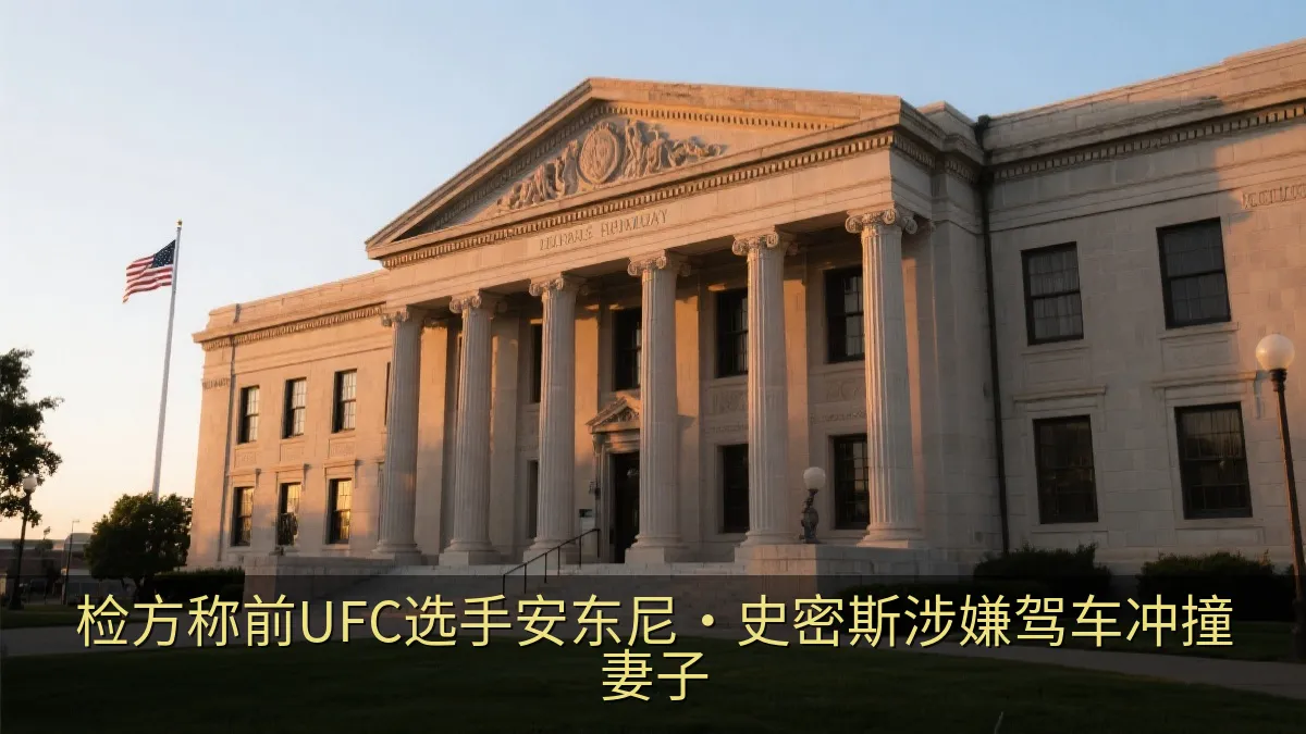 检方称前UFC选手安东尼·史密斯涉嫌驾车冲撞妻子